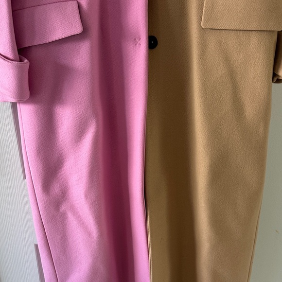 MSGM exquisite Pink and Tan Coat - Picture 4 of 16